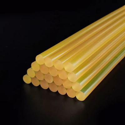 fabricante de China OEM 7mm Yellow High Quality Hot Glue Sticks EVA Resin Material